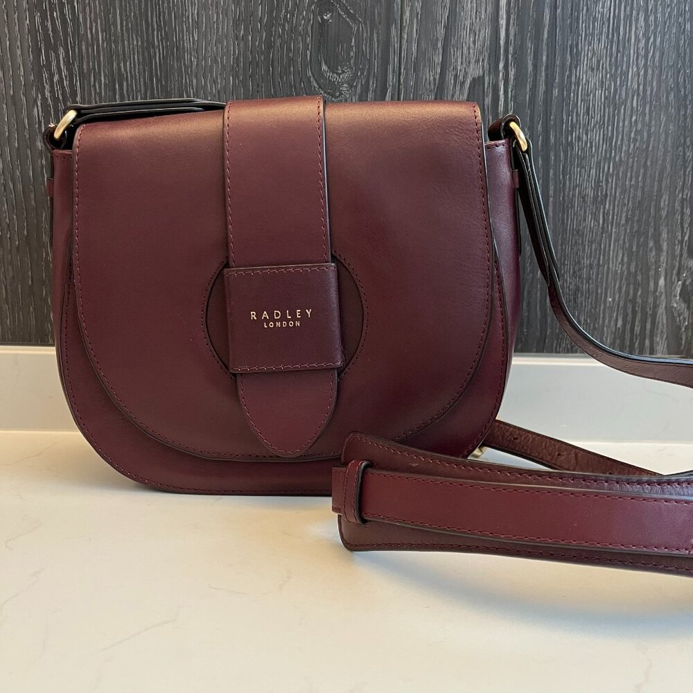 Radley London burgundy crossbody bag